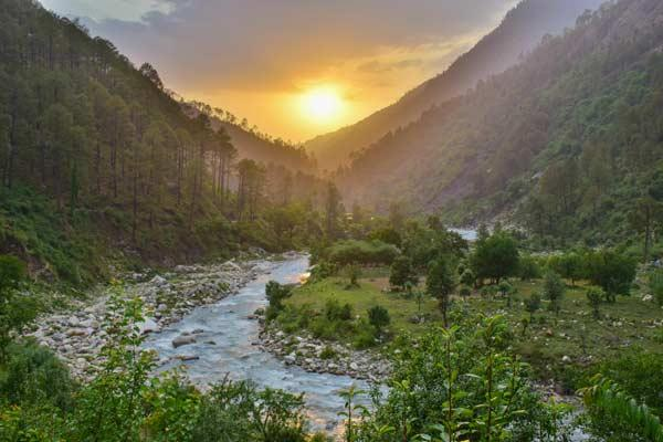 Riverside near Gushaini