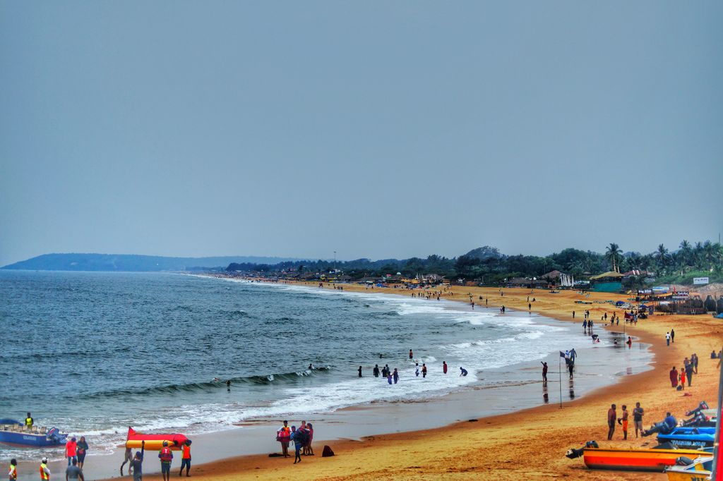 Candolim Beach in Goa.
